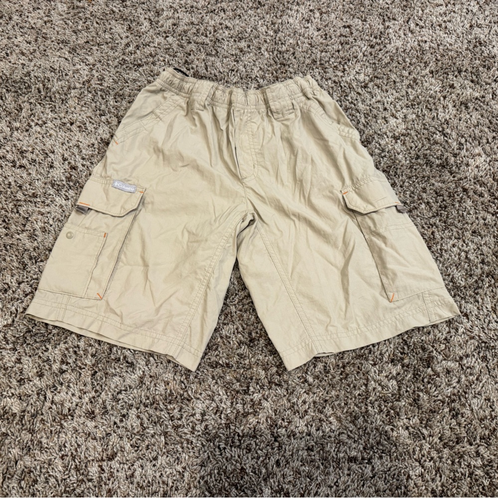 Columbia Kids Tan Cargo Shorts